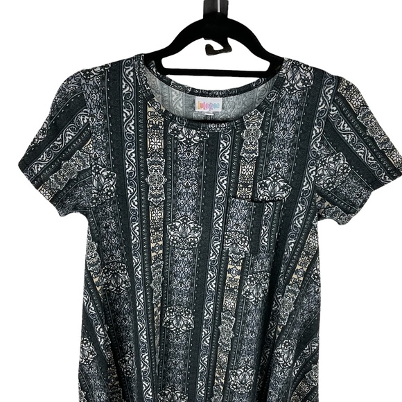 LuLaRoe Knit Pattern Dress Size XSMALL - Picture 3 of 6